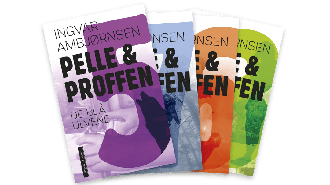 Omslag fra verk "Pelle og Proffen"
