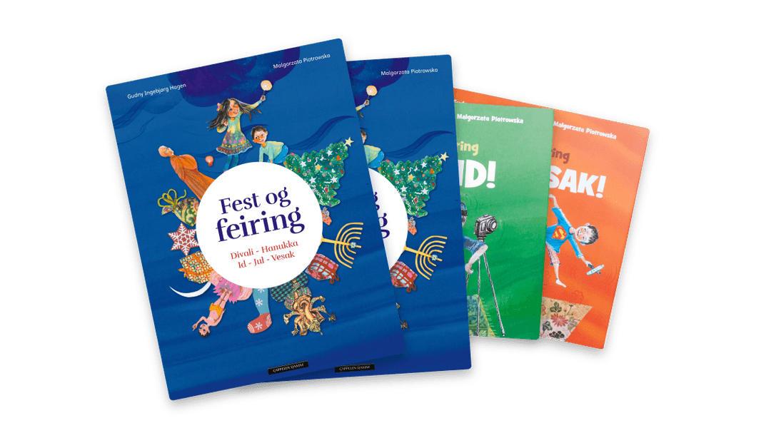 Omslag fra verk "Fest og feiring"