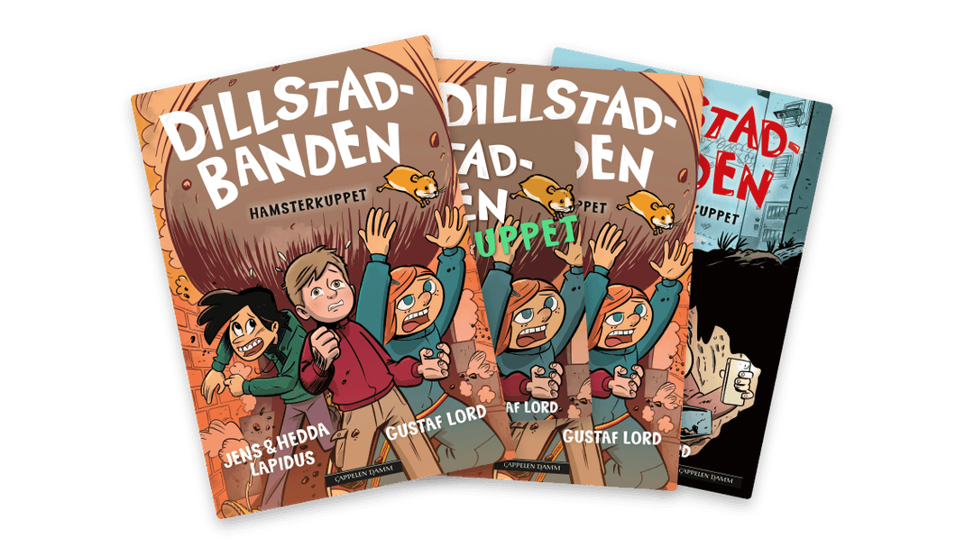 Omslag fra verk "Dillstadbanden"