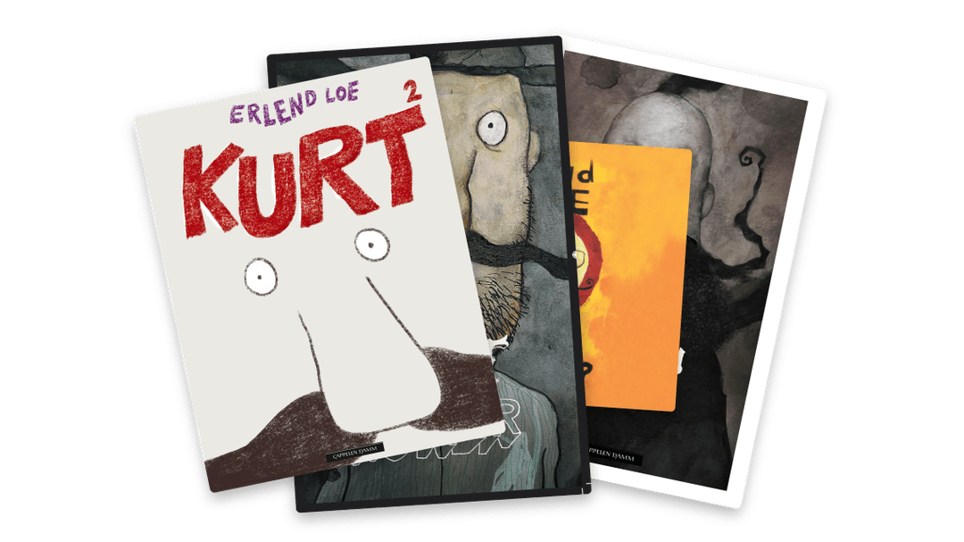 Omslag fra verk "Kurt"