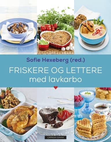 Omslag av "Friskere og lettere med lavkarbo"
