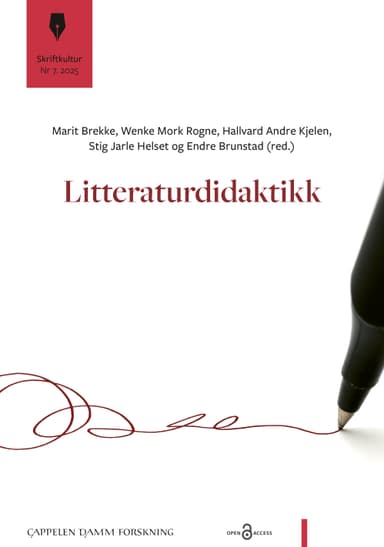 Omslag av "Litteraturdidaktikk"