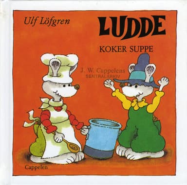 Omslag av "Ludde koker suppe"