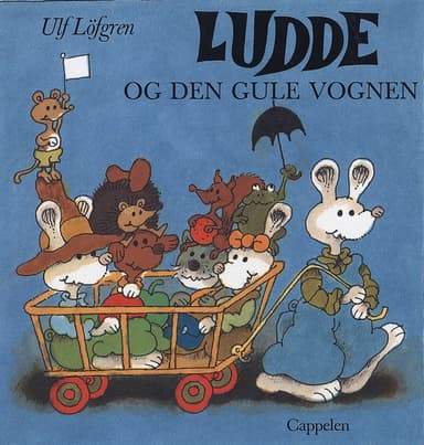 Omslag av "Ludde og den gule vognen"