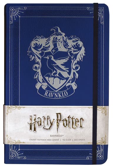 Omslag av "Harry Potter Ravnklo linjert notatbok"