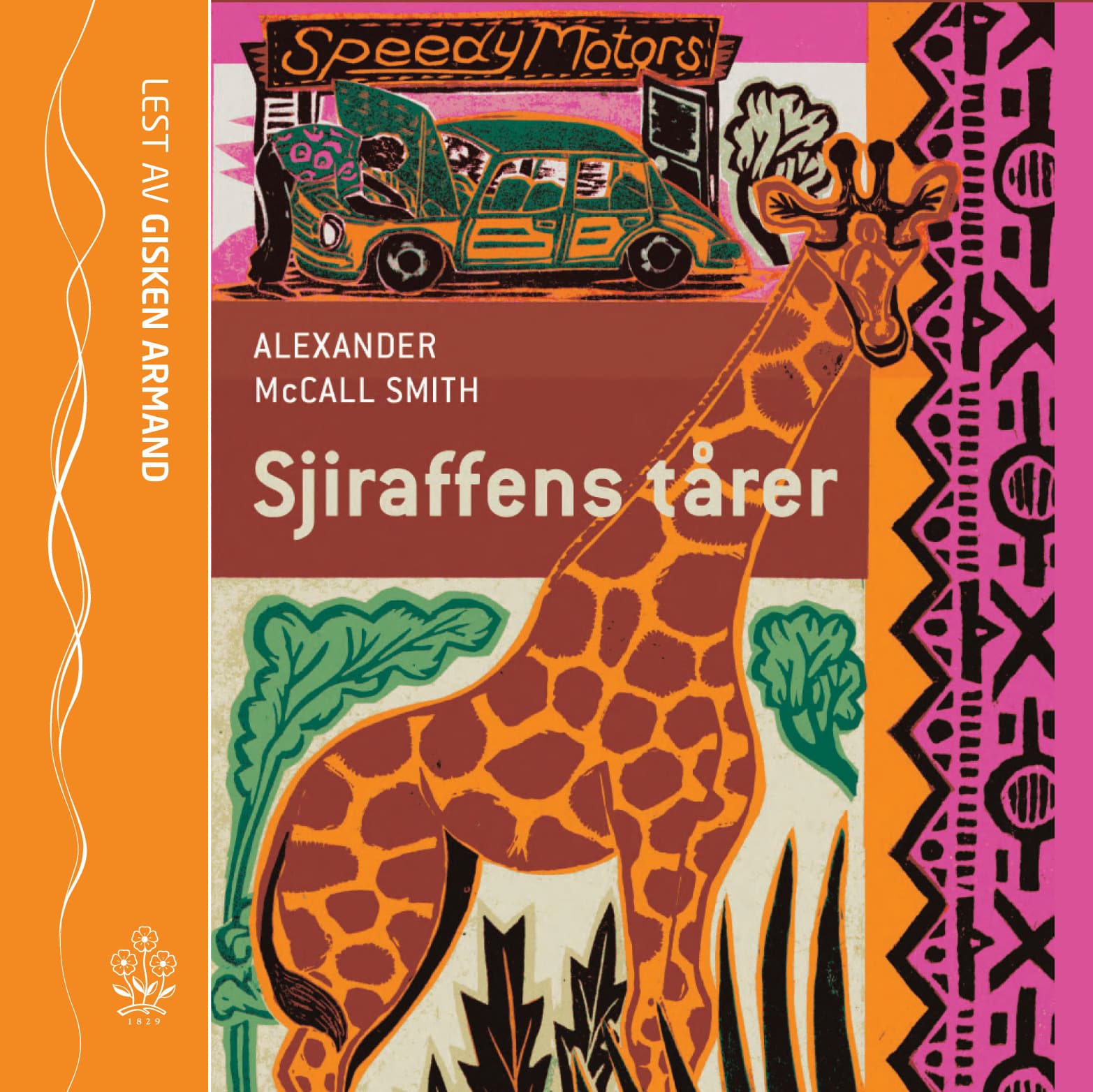 Omslag Sjiraffens tårer av Alexander McCall Smith (CD)