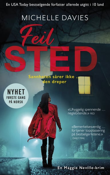 Omslag av "Feil sted"