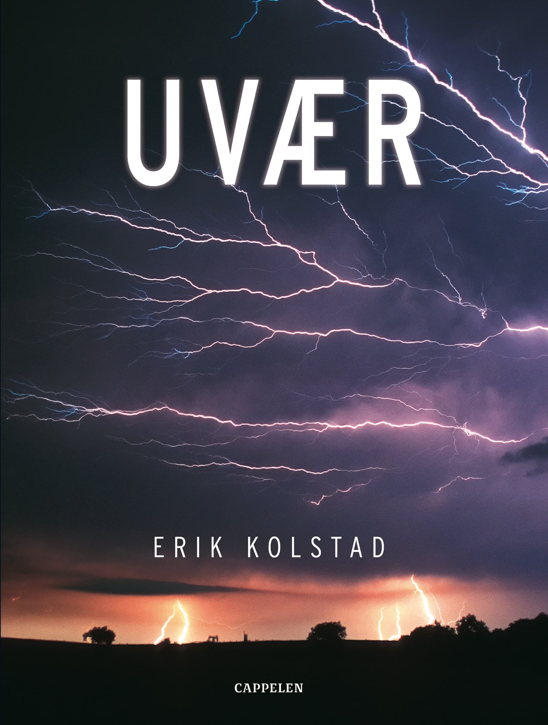 Omslag Uvær av Erik Kolstad (Innbundet)