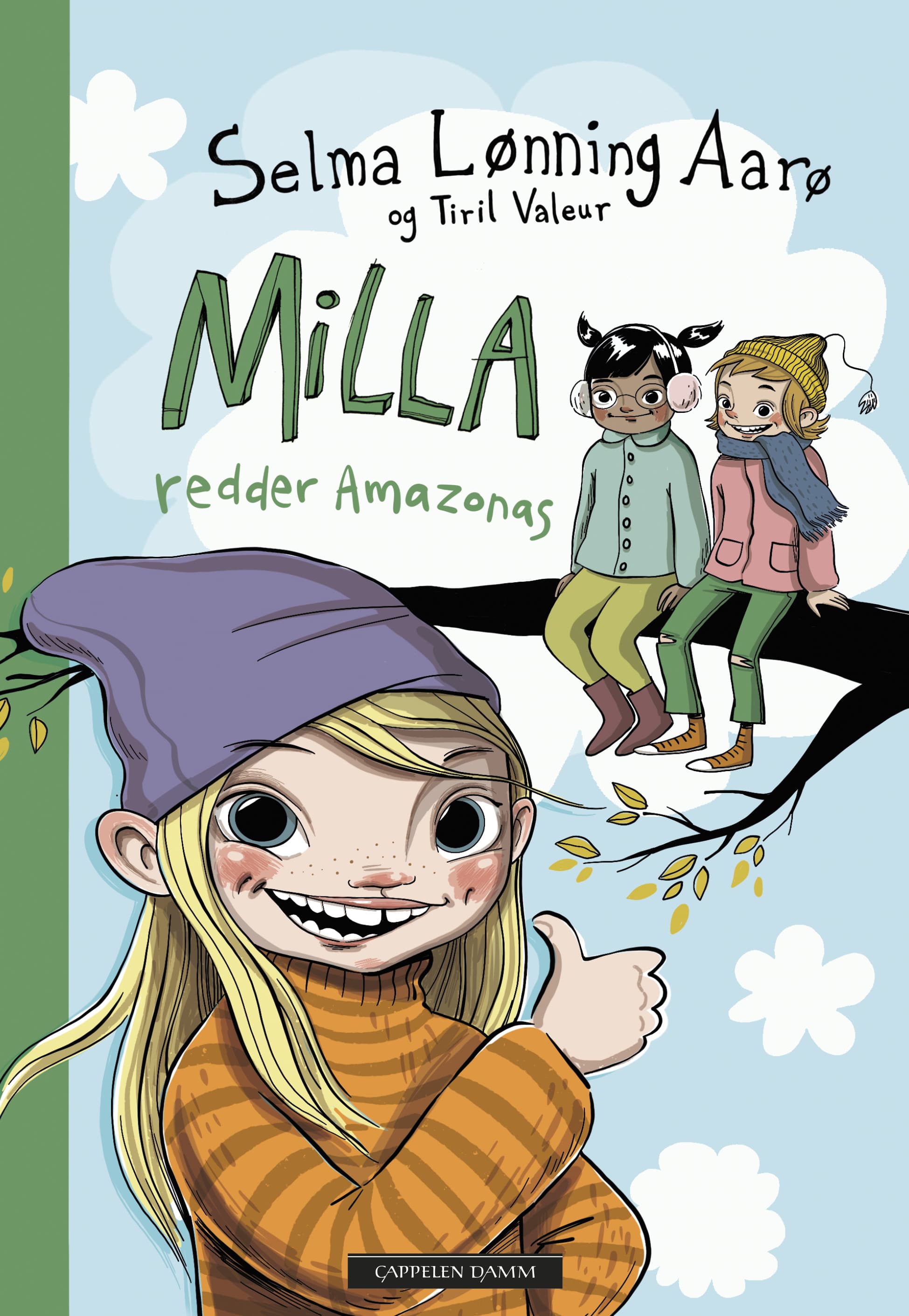 Omslag Milla redder Amazonas av Selma Lønning Aarø (Innbundet)