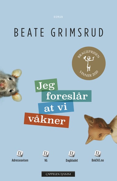 Omslag av "Jeg foreslår at vi våkner"