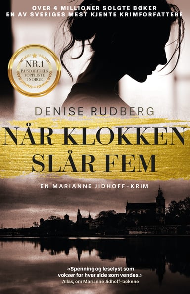 Omslag av "Når klokken slår fem"