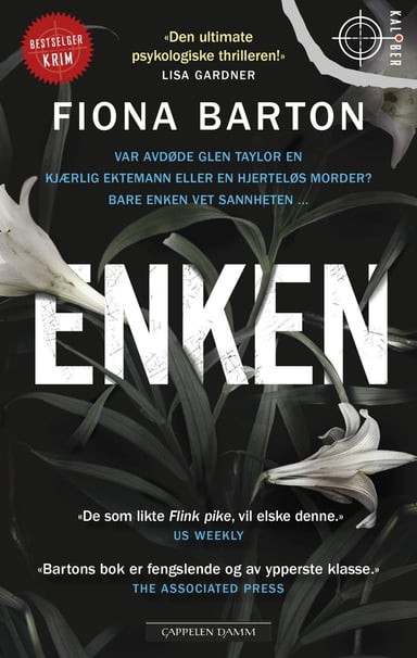 Omslag av "Enken"