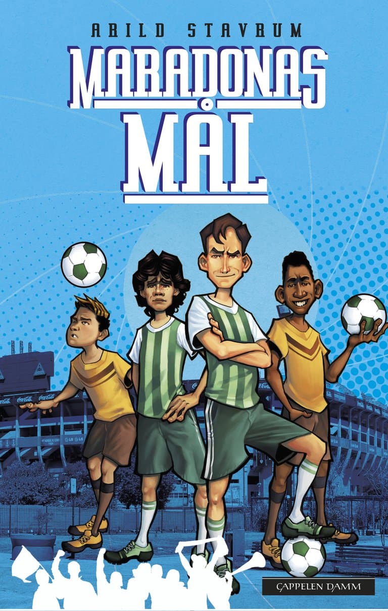 Omslag Maradonas mål av Arild Stavrum (Ebok)