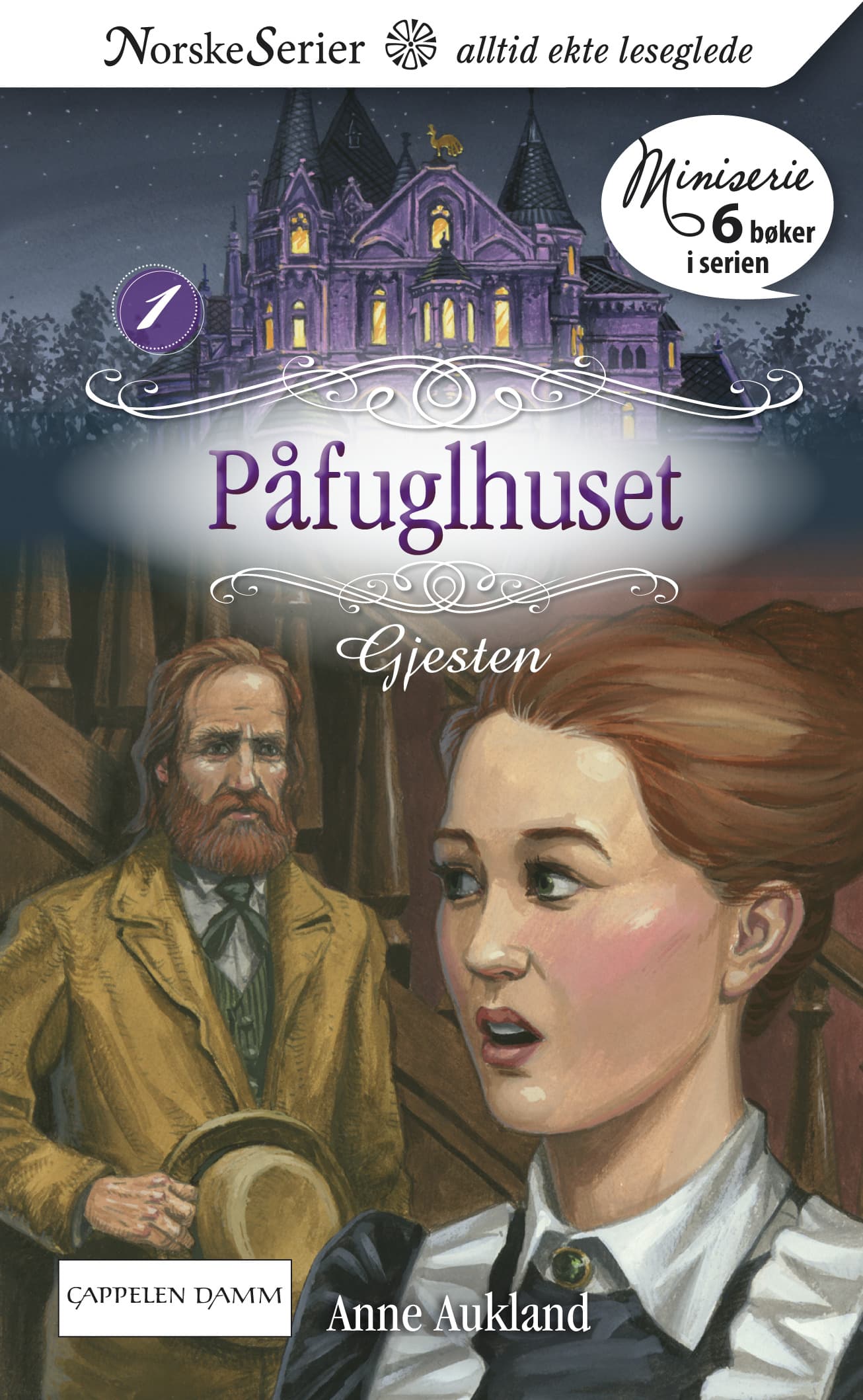 Omslag Gjesten av Anne Aukland (Ebok)