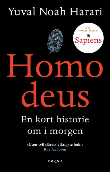 Omslag av "Homo deus"