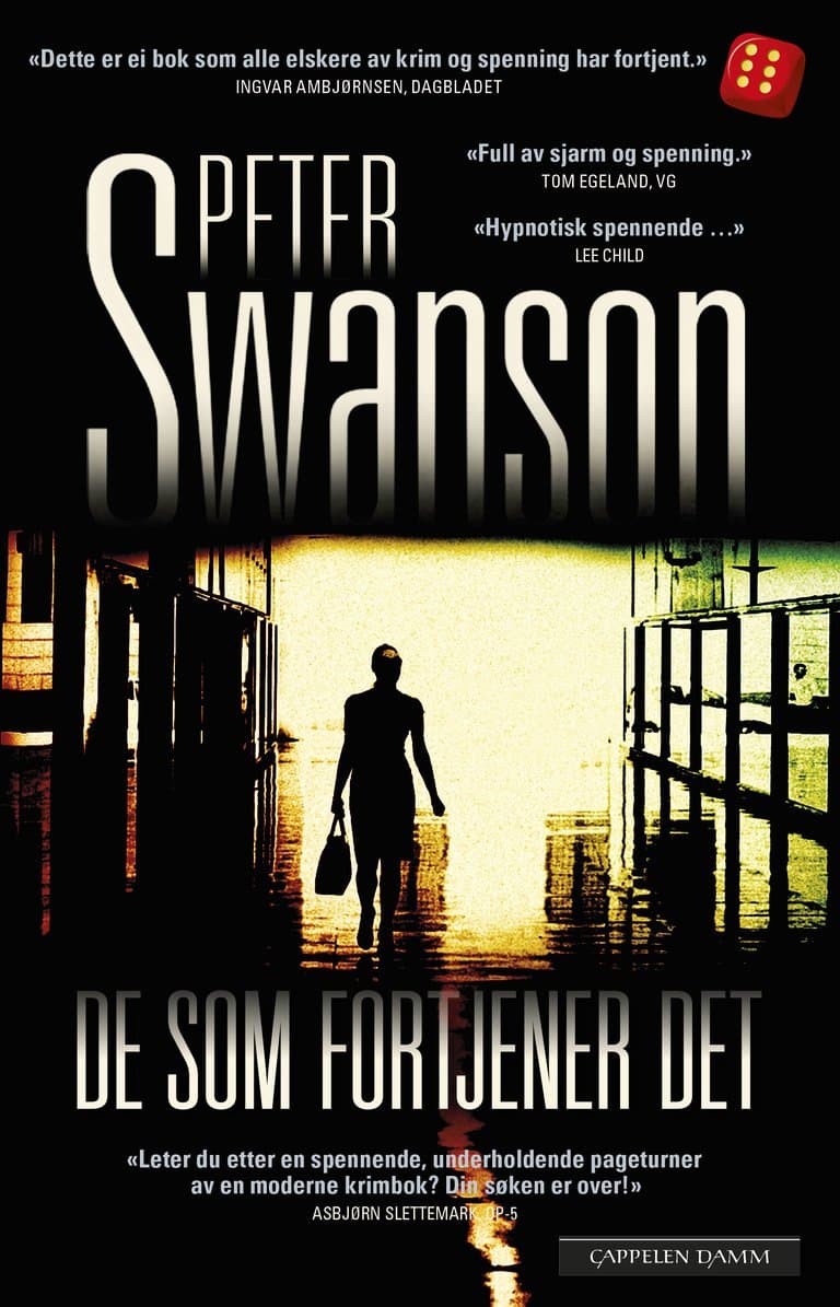 Omslag De som fortjener det av Swanson, Peter (Ebok)