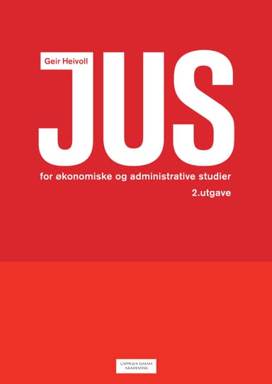 Jus for økonomiske og administrative studier