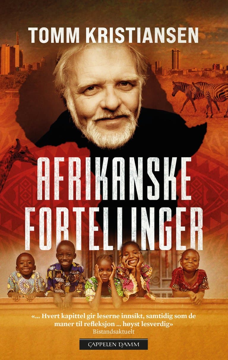 Omslag Afrikanske fortellinger av Tomm Kristiansen (Heftet)