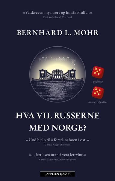 Omslag av "Hva vil russerne med Norge?"