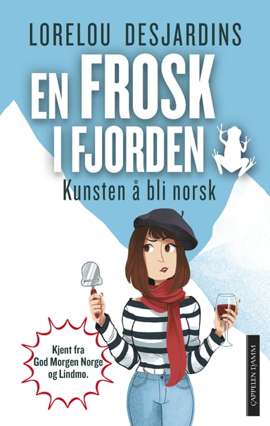 Omslag av "En frosk i fjorden"