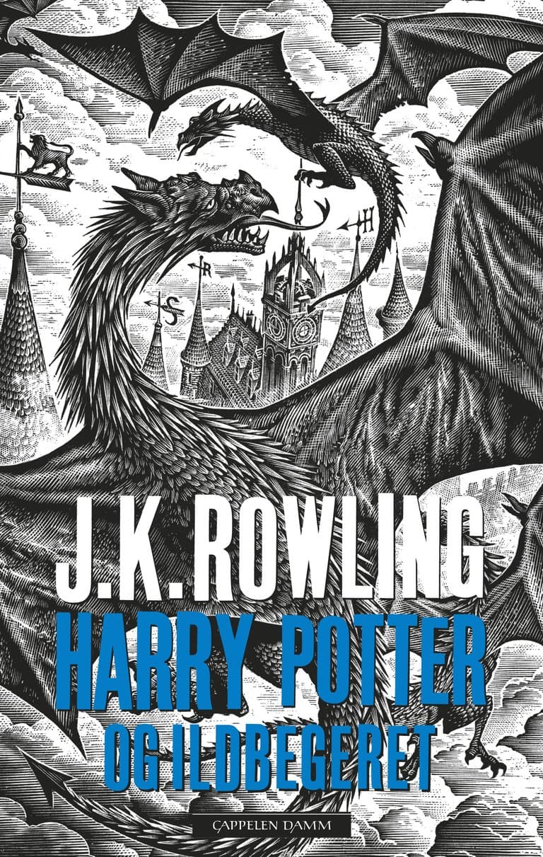Omslag Harry Potter og Ildbegeret av J.K. Rowling (Innbundet)