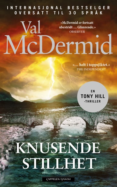 Omslag av "Knusende stillhet"