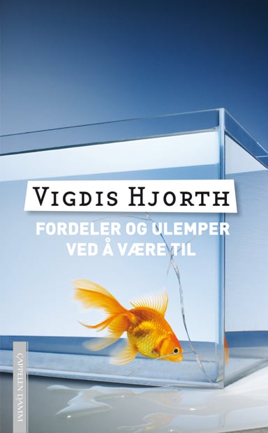 Omslag av "Fordeler og ulemper ved å være til"