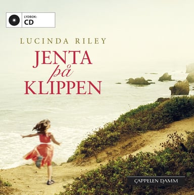 Omslag av "Jenta på klippen"