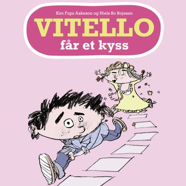 Omslag av "Vitello får et kyss"