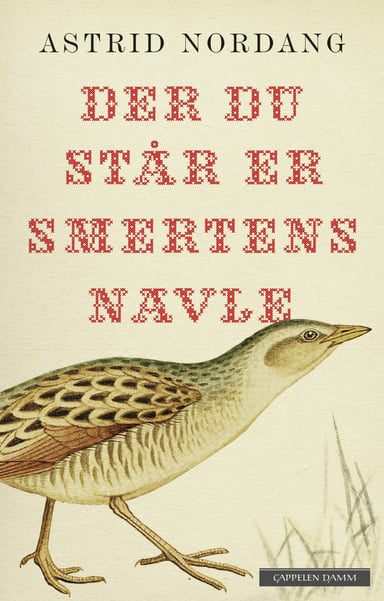 Omslag av "Der du står er smertens navle"