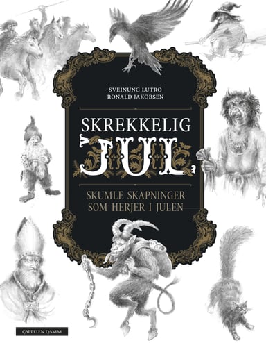 Omslag av "Skrekkelig jul"