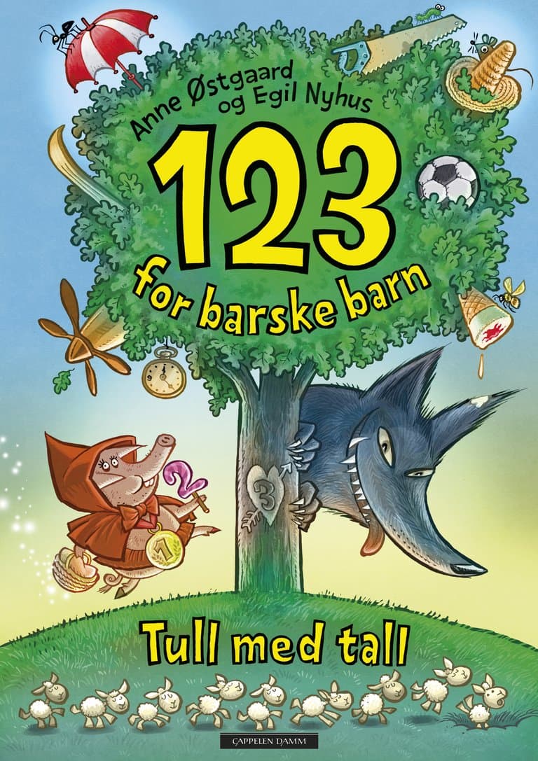 Omslag 123 for barske barn av Anne Østgaard (Ebok)