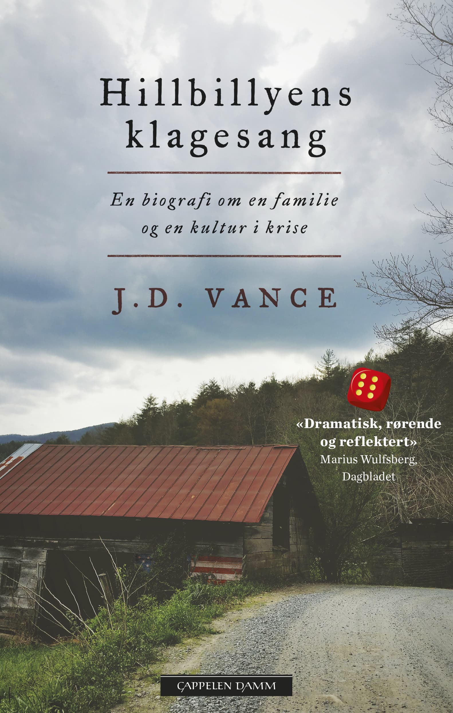 Omslag Hillbillyens klagesang av J.D. Vance (Heftet)