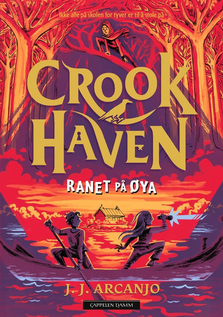 Omslag Crookhaven - Ranet på øya av J. J. Arcanjo (Innbundet)