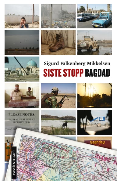 Omslag av "Siste stopp Bagdad"