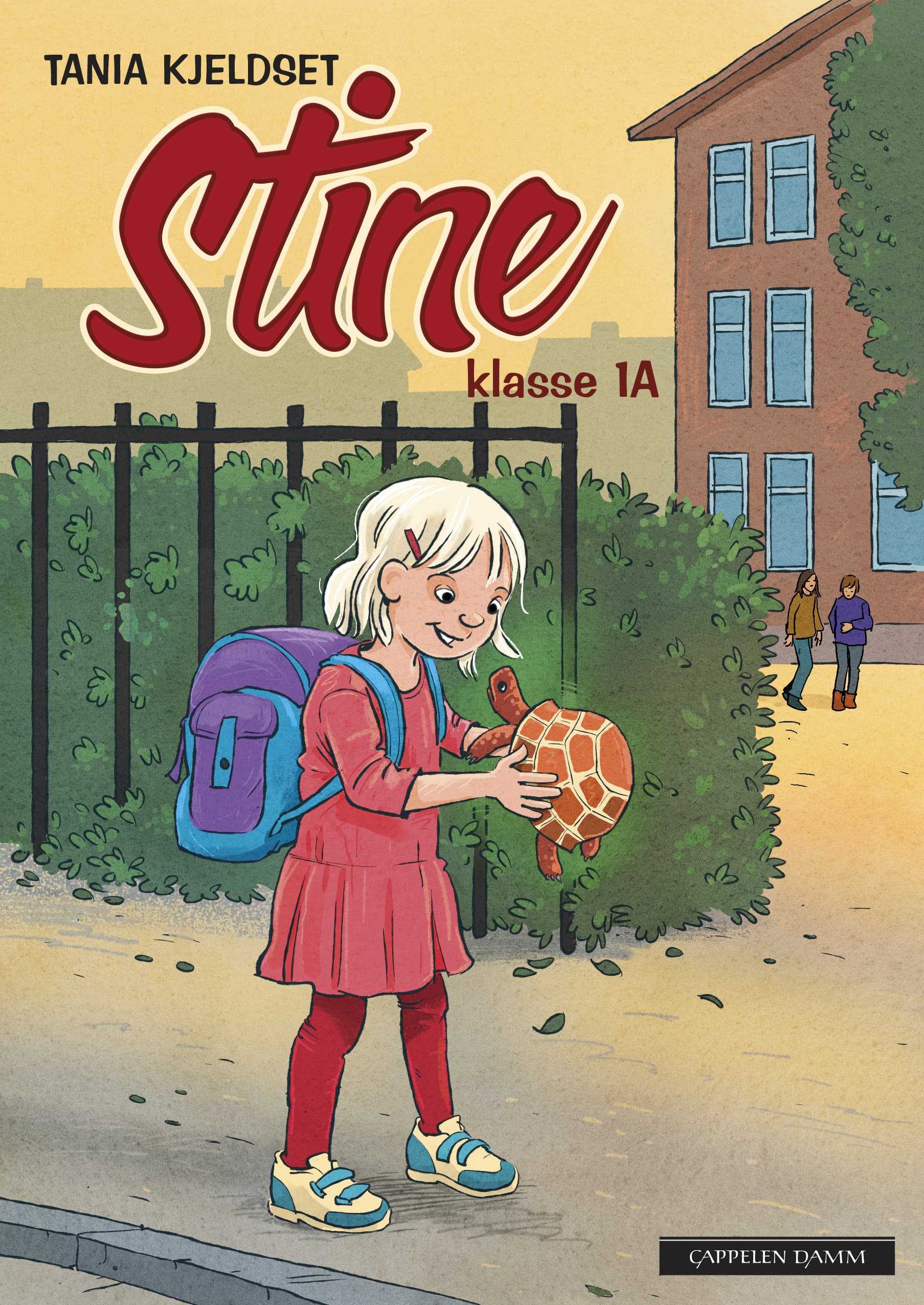 Omslag Stine klasse 1A av Tania Kjeldset (Ebok)