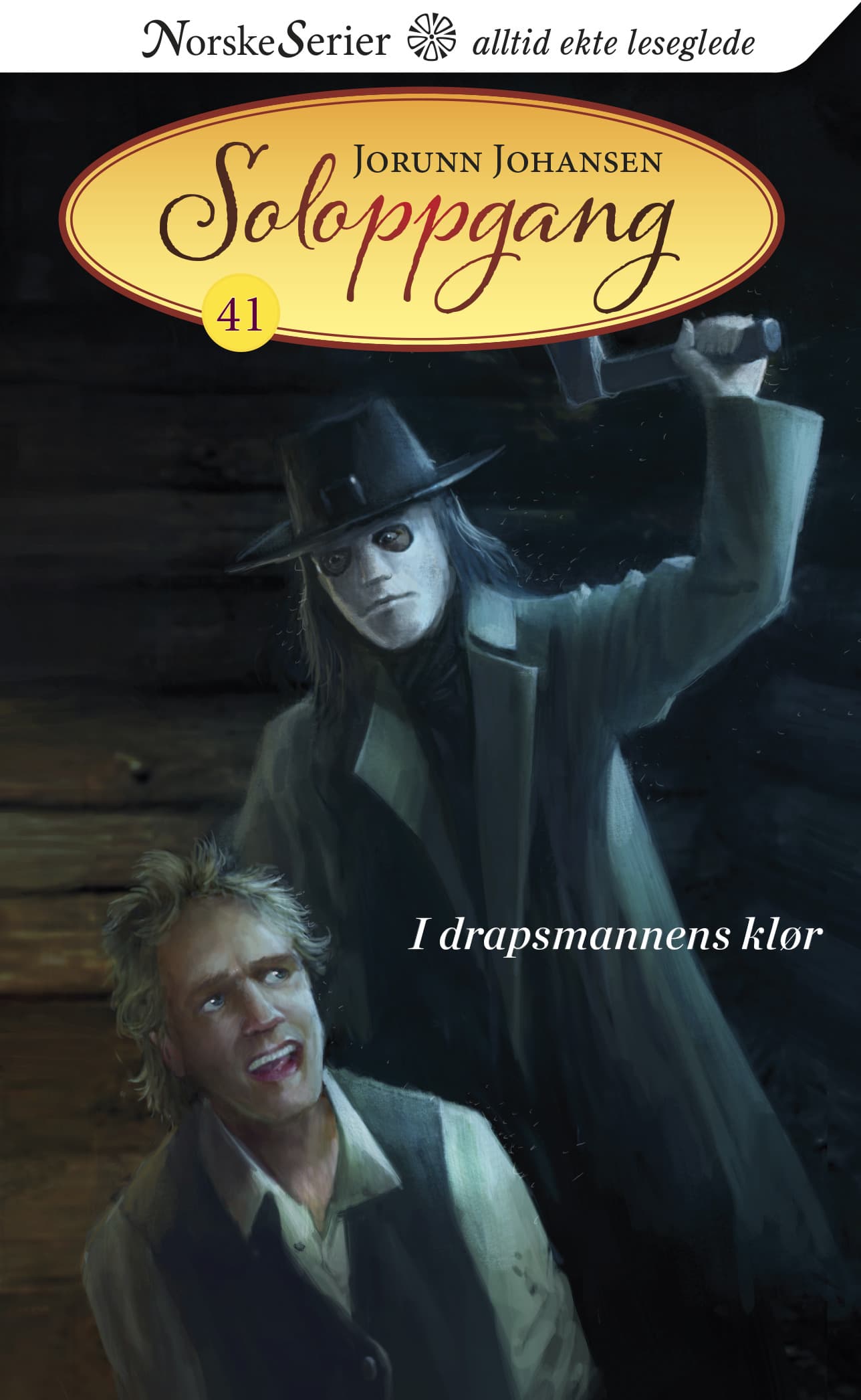 Omslag I drapsmannens klør av Jorunn Johansen (Ebok)
