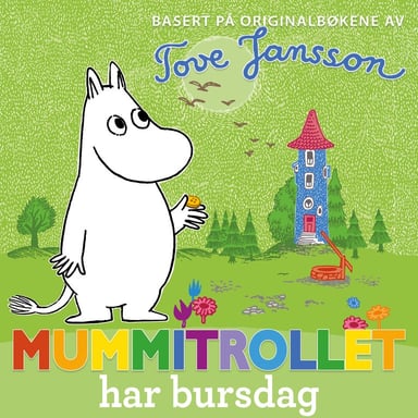 Omslag av "Mummitrollet har bursdag"