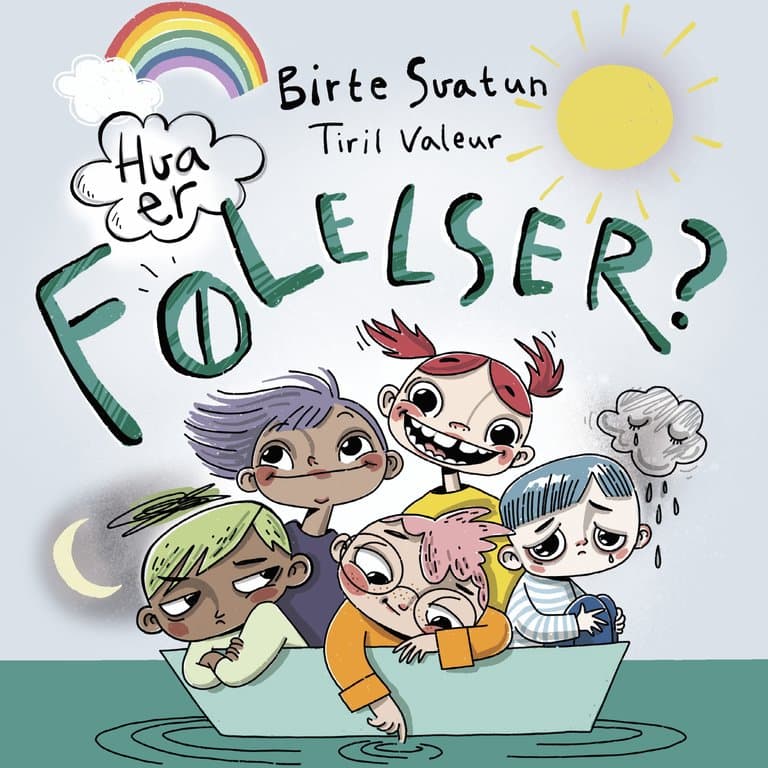 Omslag Hva er følelser? av Birte Svatun (Lydbok)