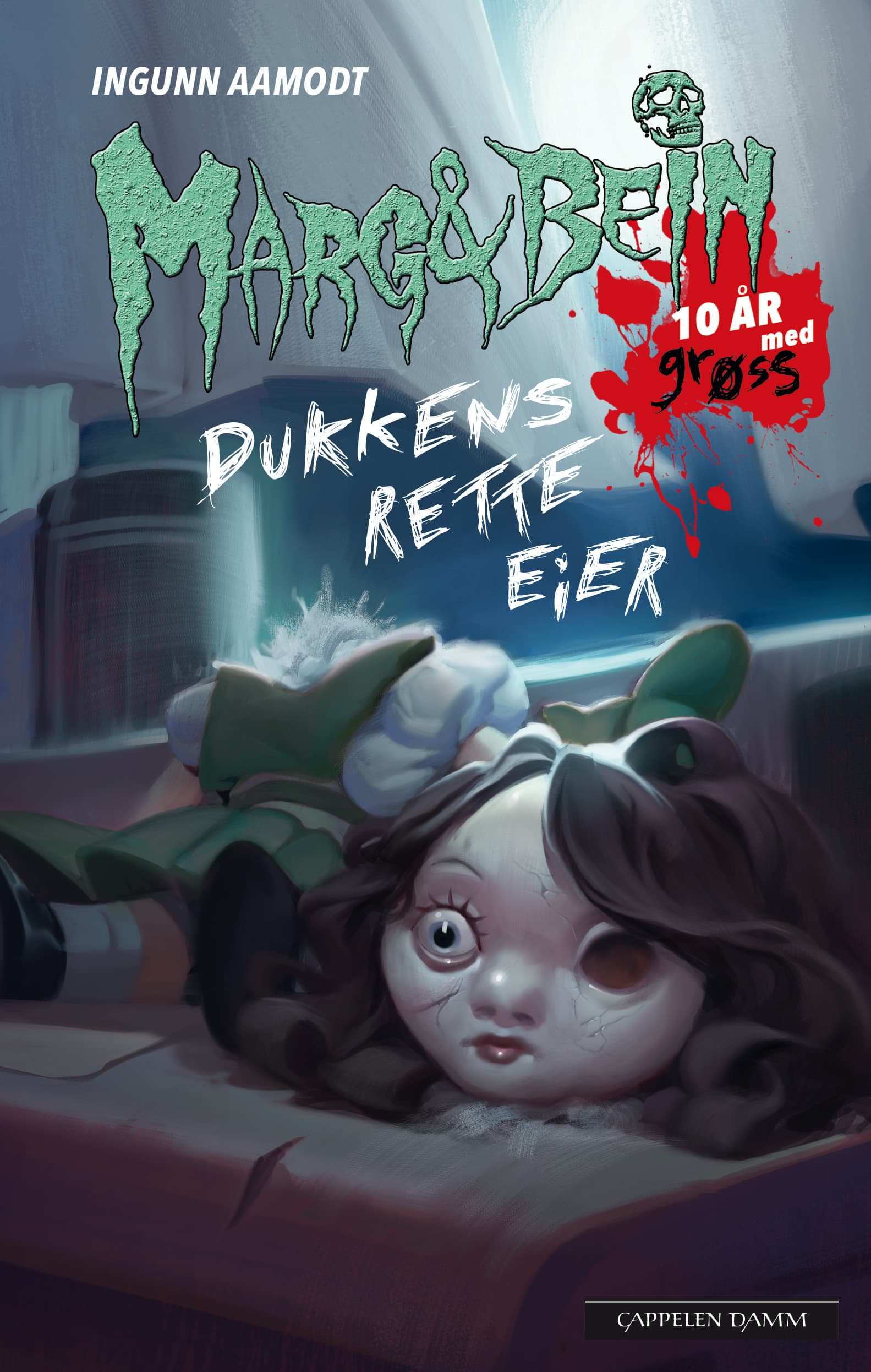 Omslag Marg & Bein: Dukkens rette eier av Ingunn Aamodt (Ebok)