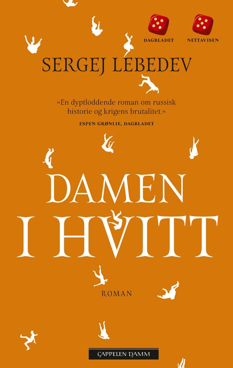 Omslag Damen i hvitt av Sergej Lebedev (Heftet)