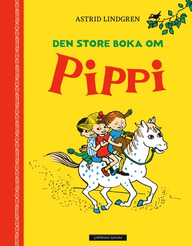 Omslag av "Den store boka om Pippi"
