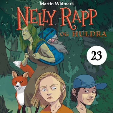 Omslag av "Nelly Rapp og huldra"