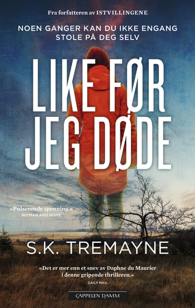 Omslag av "Like før jeg døde"