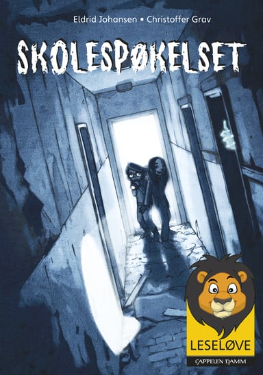 Omslag av "Leseløve - Skolespøkelset"