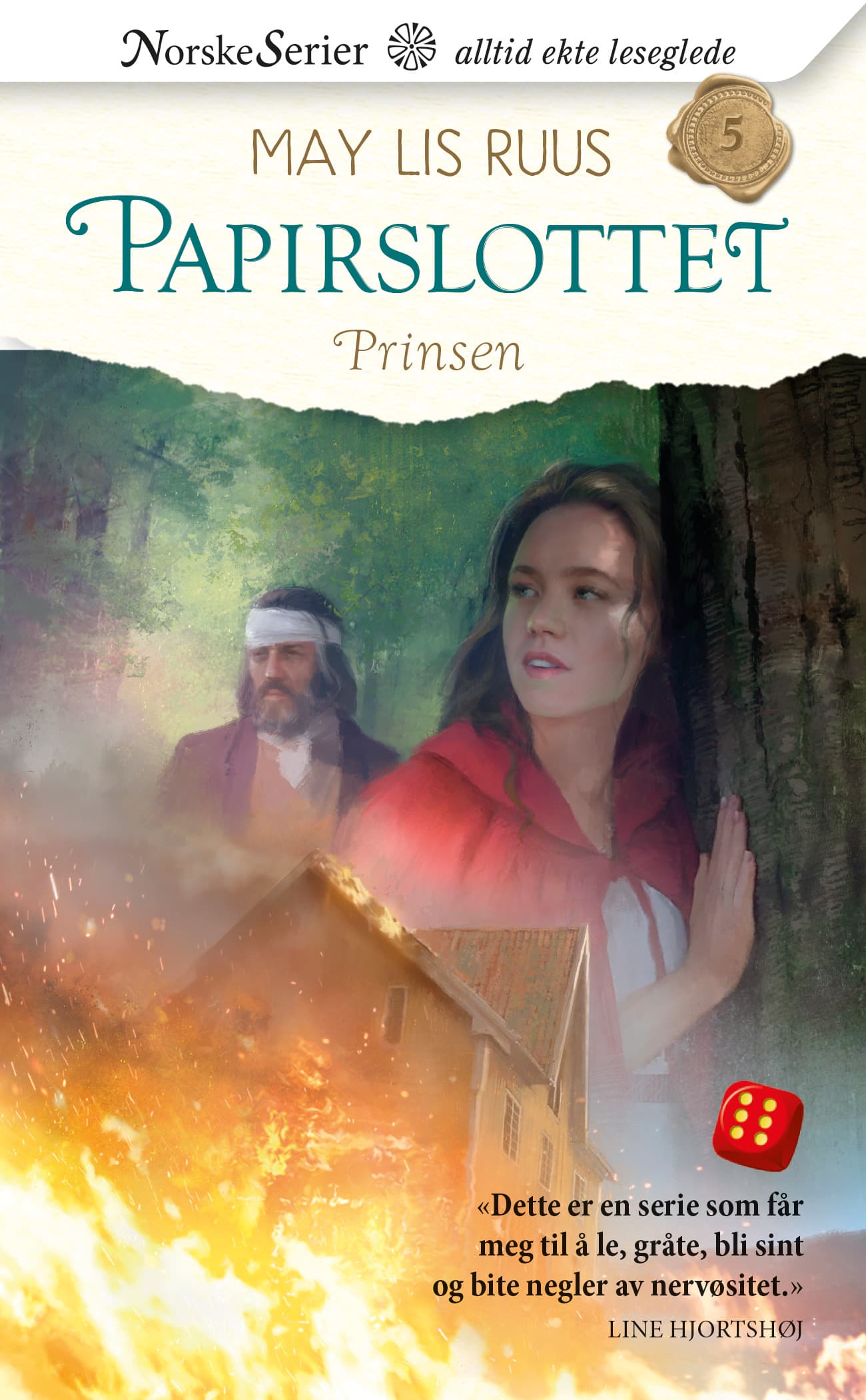 Omslag Prinsen av May Lis Ruus (Heftet)