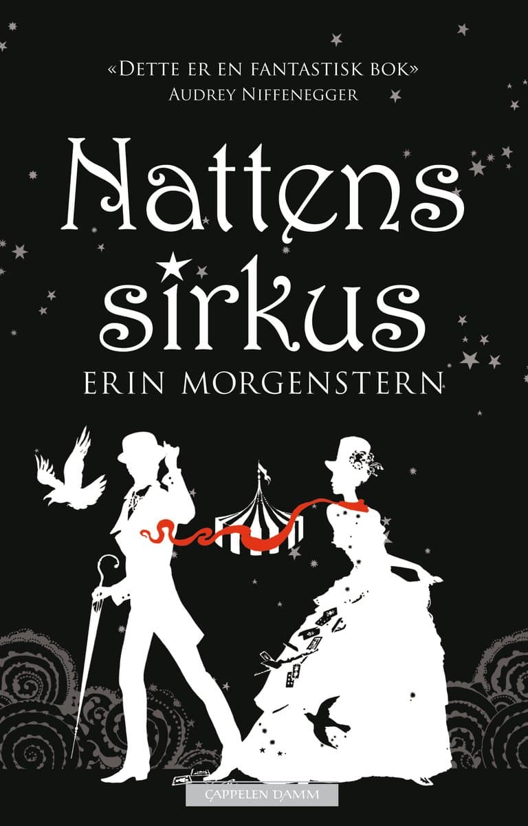 Omslag Nattens sirkus av Erin Morgenstern (Ebok)