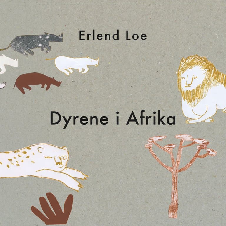 Omslag Dyrene i Afrika av Erlend Loe (Lydbok)