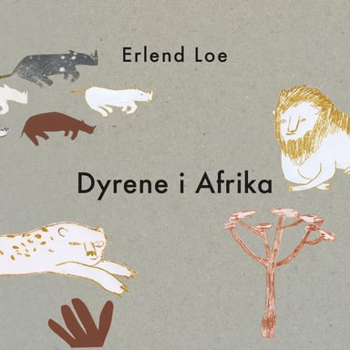 Omslag av "Dyrene i Afrika"