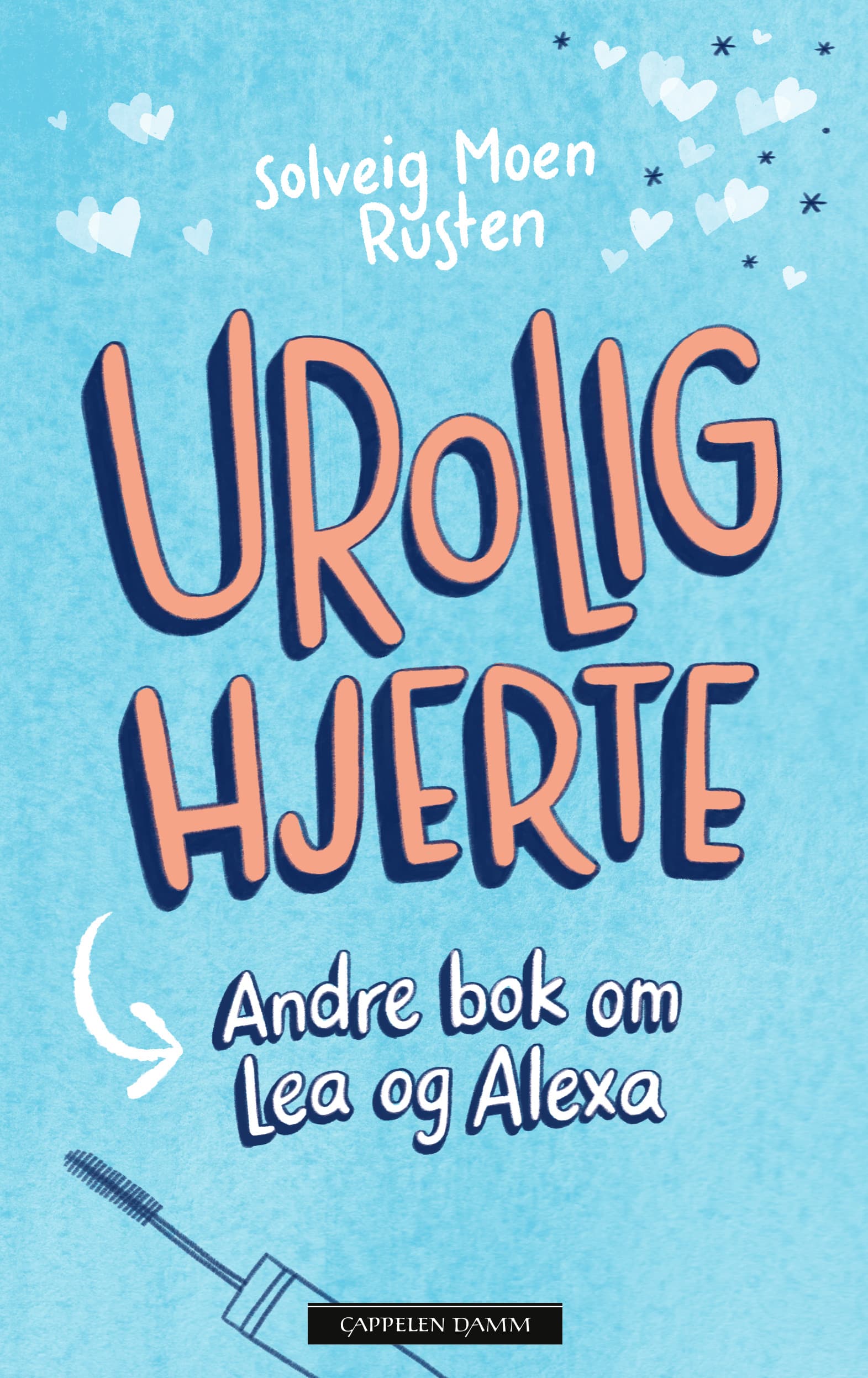 Omslag UROLIG hjerte av Solveig Moen Rusten (Ebok)